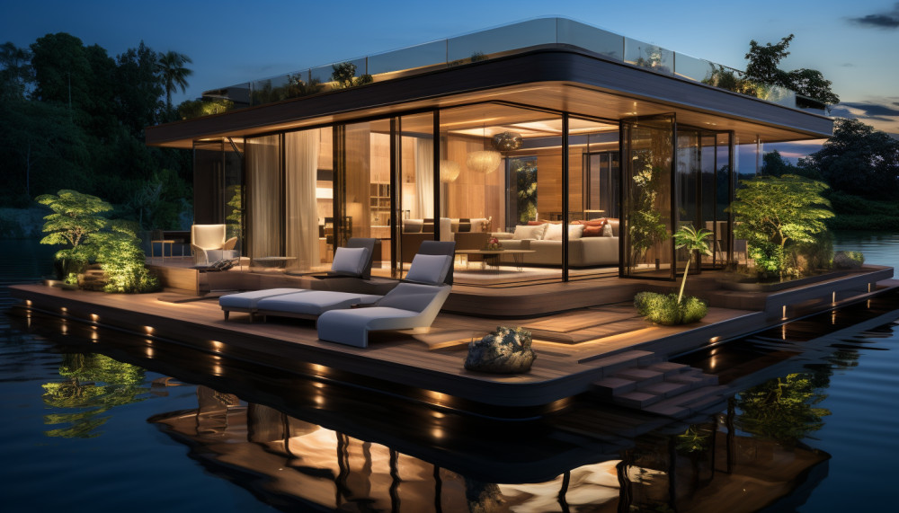 La casa galleggiante, un'innovazione nel campo dell'abitare